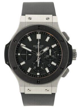 Hublot Big Bang Black Dial Ceramic 44mm Automatic Men's Watch 301.SM.1770.RX